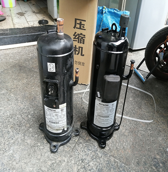 万全中央空调压缩机的更换维修